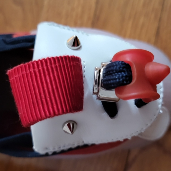 Authentic Christian Louboutin CL Paris Sneakers – Red Bottom Luxury - Picture 2 of 11